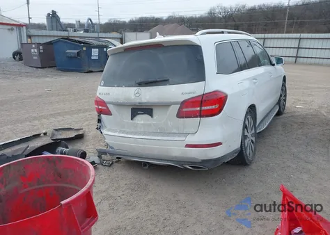 2017 Mercedes-Benz Gls 450 4Matic из США, поврежденный, VIN 4JGDF6EE2HA800257